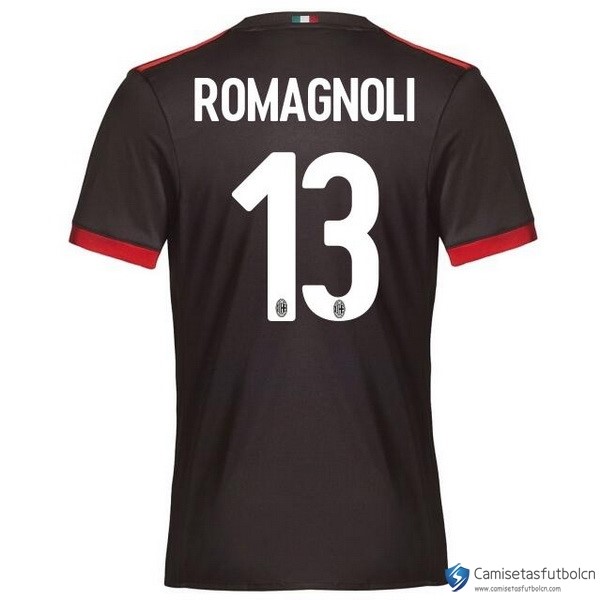 Camiseta Milan Tercera equipo Romagnoli 2017-18